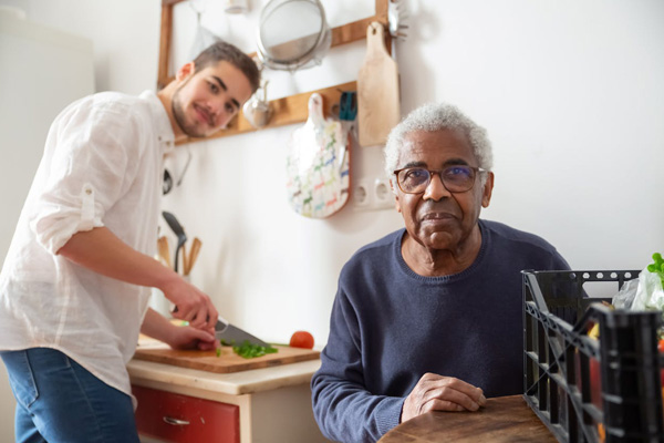 Young Care Worker